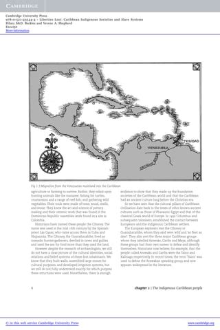 The indigenous caribbean people | PDF