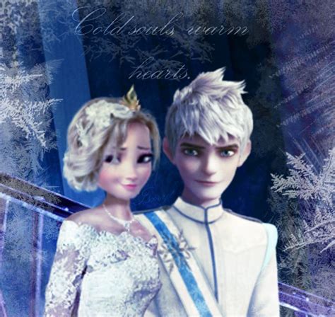 Jack Frost & Queen Elsa /Wedding -by Iszryl