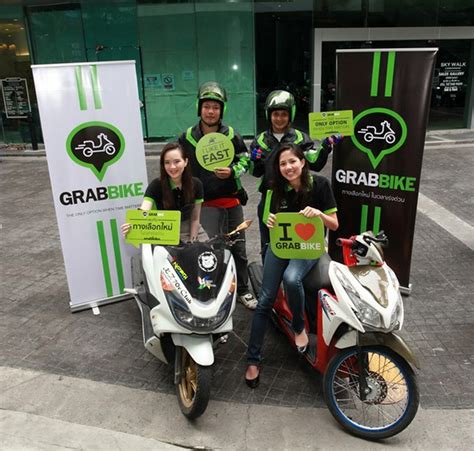 GrabTaxi’s GrabBike debuts in Bangkok| Grab TH