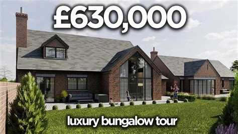 Inside a £630,000 new build bungalow (full property tour) - YouTube