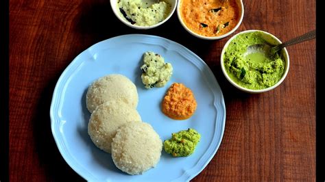 3 Coconut Chutney Varieties For Idli Dosa - South Indian coconut chutney recipes - YouTube