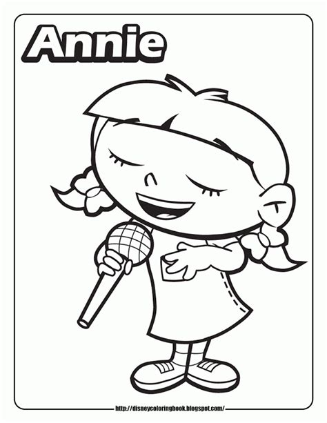 Playhouse Disney Coloring Pages - Coloring Home