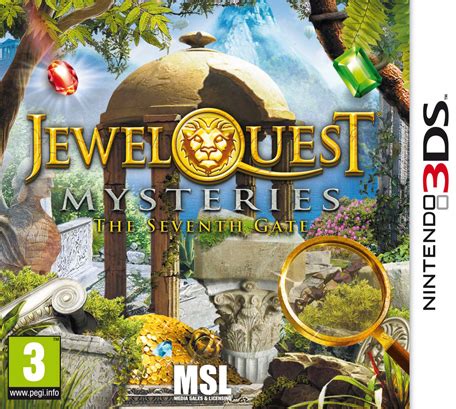 Jewel Quest Mysteries 3 - The Seventh Gate | Nintendo 3DS games | Games ...