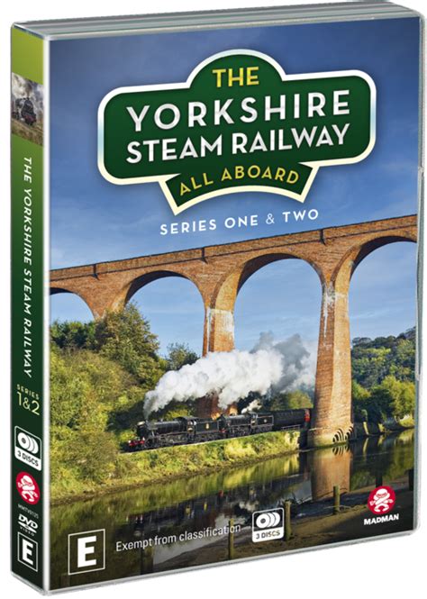 The Yorkshire Steam Railway Season 1 & 2 - DVD - Madman Entertainment