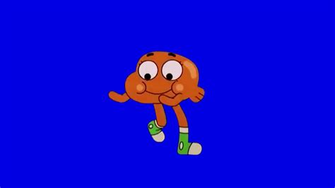 GumBall - Darwin Ultimate Happy Dance (BlueScreen) [GreenScreen] - YouTube