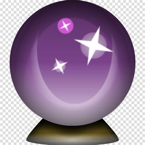 Cry Emoji - Crystal Ball Emoji Png, Png Download - Original Size PNG Image - PNGJoy