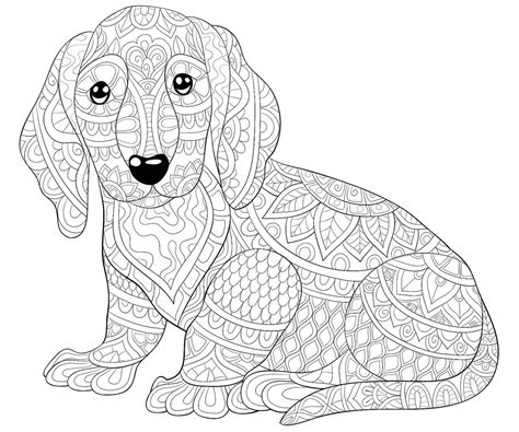 Dog Coloring Page Printable