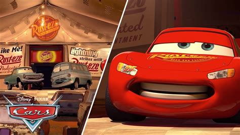 Lightning McQueen Loves Rust-eze! | Pixar Cars - YouTube