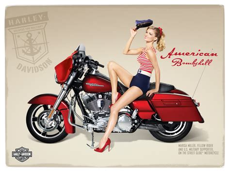 Marisa Miller & Harley davidson ~ R2D3 Celebscon