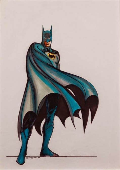 Concept art by Bob Ringwood for Tim Burton's Batman (1989).