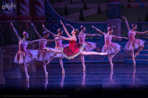 Kansas City Ballet Dancer Amaya Rodriguez with Company Dancers. Photo by Brett Pruitt & East ...