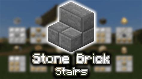 Stone Brick Stairs - Wiki Guide - 9Minecraft.Net