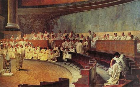 The Senate Of Ancient Rome - About History