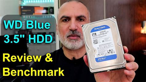 WD Blue 2TB 3.5" HDD review & benchmark WD20EZBX - YouTube