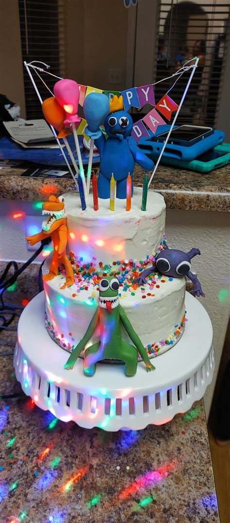 Roblox Birthday Cake, Monster Birthday Cakes, Roblox Cake, 2nd Birthday ...