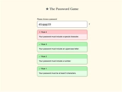 Trying To Beat This Password Game Will Tie Your Brain Into A Knot | Digg