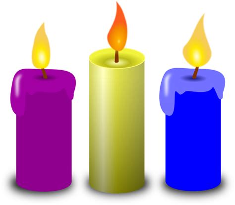 Clipart - candles