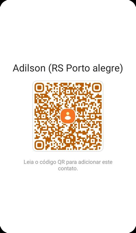 an orange and white qr code with the words adison rs port algere