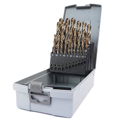 Cobalt Drill Bit Set for Steel 25pc - Swarts Tools