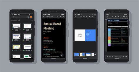 Google Announces Dark Mode Theme For Docs, Sheets And Slides