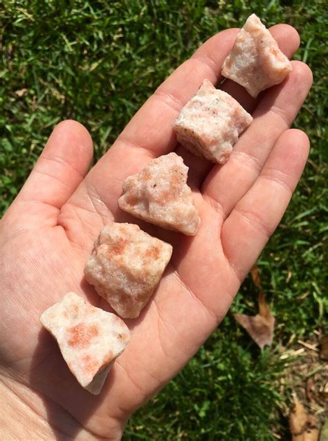 Raw Sunstone Crystal Raw Sunstone Stone .5 | Etsy