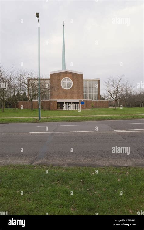 Our Lady Fatima Church, Harlow, Essex, UK Stock Photo - Alamy