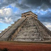 Cancun Mexico - Chichen Itza - Temple of Kukulcan-El Castillo Pyramid 4 Art Print by Ronald Reid ...