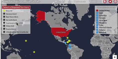 All the World's Territorial Disputes in One Interactive Map