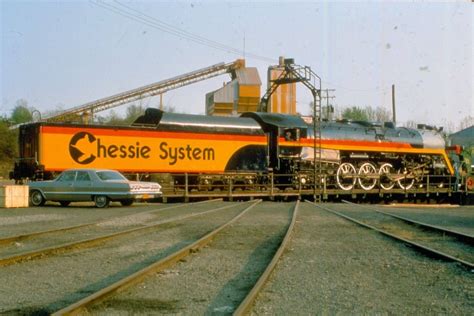 Chessie System Ex Reading RR T-1 Steam #2101 Bethlehem PA 1977 Steam Engine Trains, Train ...