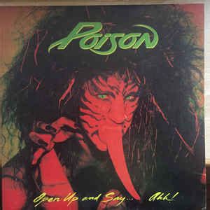 Poison - Open Up And Say ...Ahh! (1988, Vinyl) | Discogs