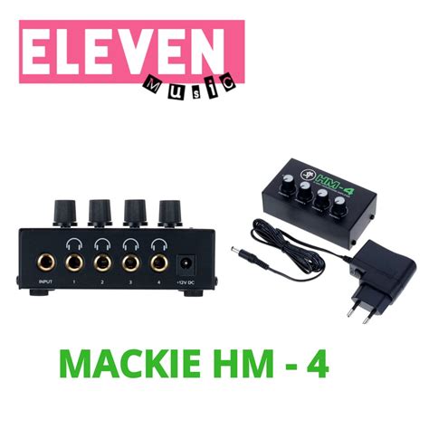 Jual mackie hm 4 hm4 hm-4amplifier headphone | Shopee Indonesia