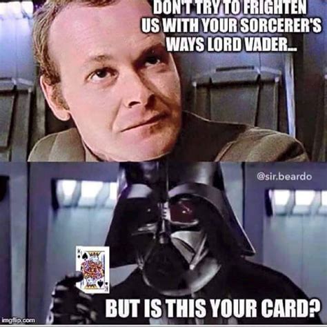 Darth Vader was such a badass. Star Wars Witze, Star Wars Meme, Lego Star Wars, Darth Vader ...