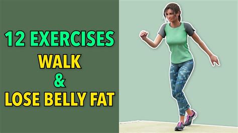 12 Most Effective Walking Exercises to Lose Belly Fat - YouTube