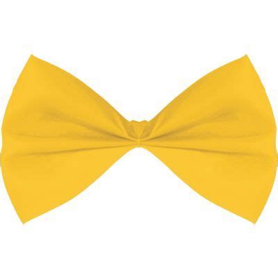 Yellow Bow Tie | Yellow bow tie, Bows, Costume accessories