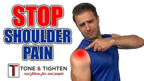 How To ELIMINATE Shoulder Pain - Shoulder Impingement Exercises - YouTube