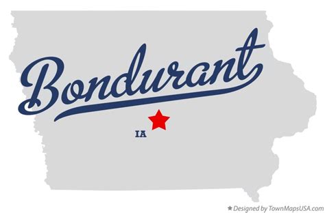 Map of Bondurant, IA, Iowa