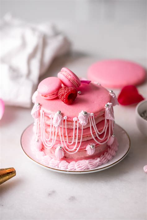 Marie Antoinette Macaron Cake - Posh Little Designs