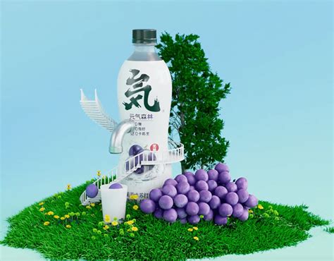 Genki Forest Ads on Behance