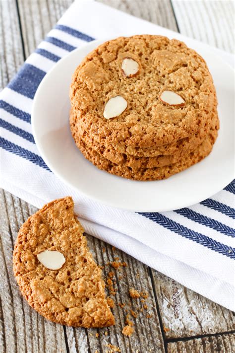 gluten free vegan almond cookies - Sarah Bakes Gluten Free