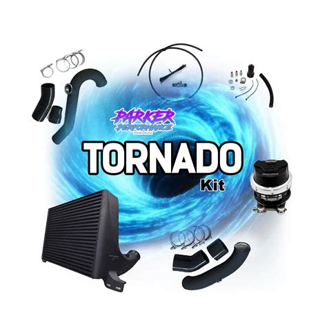 Parker Performance Tornado Kit - Complete EcoBoost Mustang Front Mount