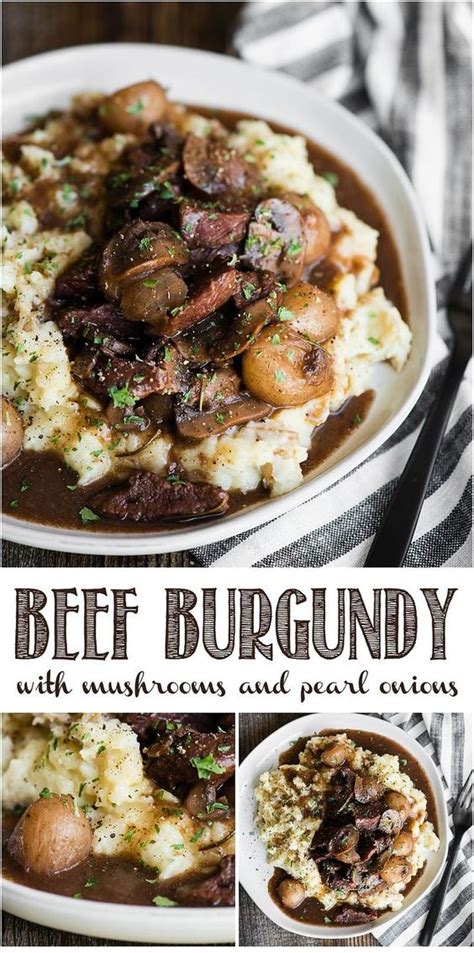 Beef Burgundy Recipe