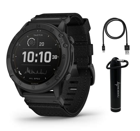 Garmin tactix Delta Tactical Military GPS Smartwatch with Wearable4U B ...