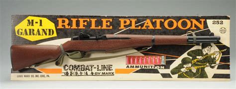 Marx Combat Line M 1 Garand Rifle Platoon Gun.