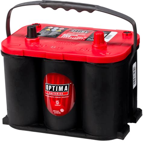 Optima Redtop AGM Battery. RTR-4.2. 50Ah - 815A(EN) 12V. (254x172x173mm ...