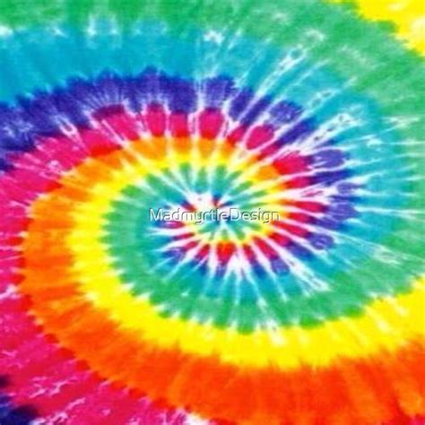 "tie dye swirl print rainbow" by MadmyrtleDesign | Redbubble