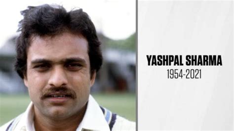 1983 World Cup winner Yashpal Sharma dies aged 66 | ESPNcricinfo