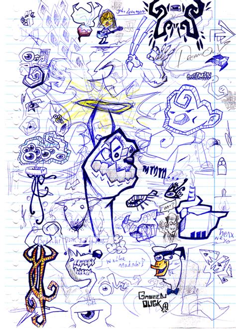 Art History Class Doodles on Behance