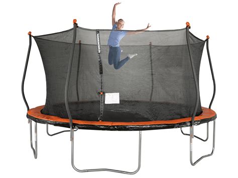 Bounce Pro 15-Foot Trampoline, with Classic Enclosure, Orange - Walmart.com