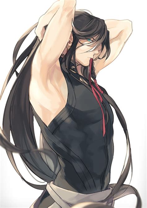 Pin by しーほ on 刀剣乱舞 | Anime guy long hair, Anime long hair, Touken ranbu