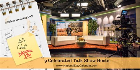 9 CELEBRATED TALK SHOW HOSTS - National Day Calendar